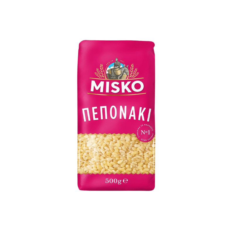 Misko Peponaki Nudeln (500g) von Misko bei Araxxon  - Hochwertiges griechisches Produkt.   Misko Peponaki Nudeln (500g) από Misko στο Araxxon  - Αυθεντικό ελληνικό προϊόν.